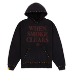 WSC Hoodie Studded Logo Black Red
