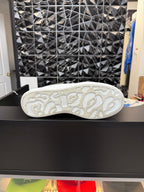 Alexander Mcqueen White Silver Preowned