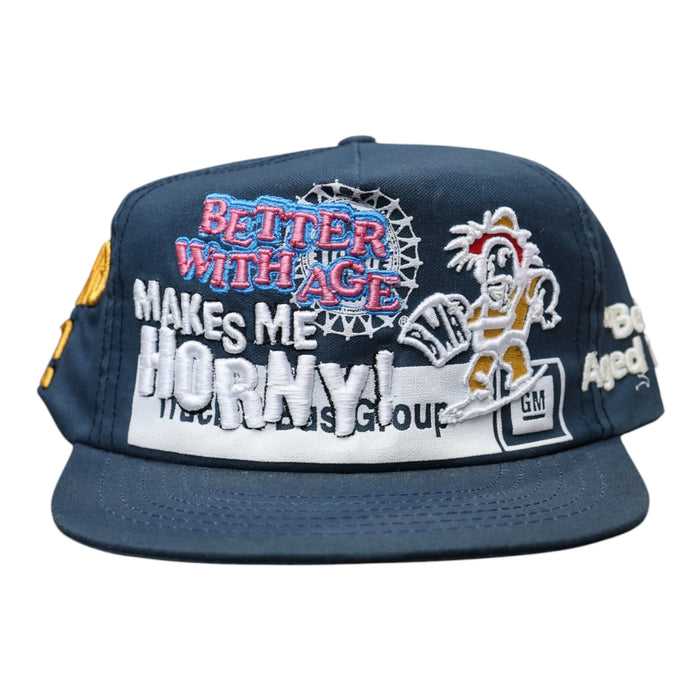 Better with age Nowwhere Vintage Navy Hat