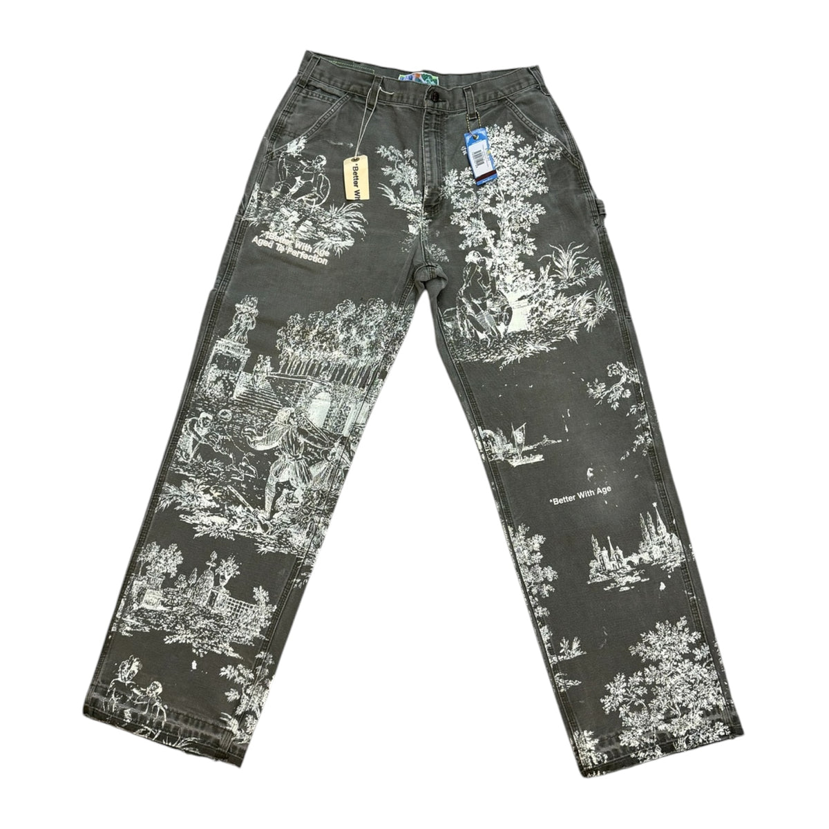 Better With Age Teresa Carpenter Trouser Dark Grey
