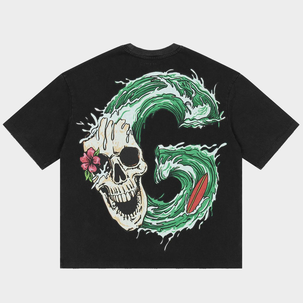 Godspeed Tee Surfs Up Black