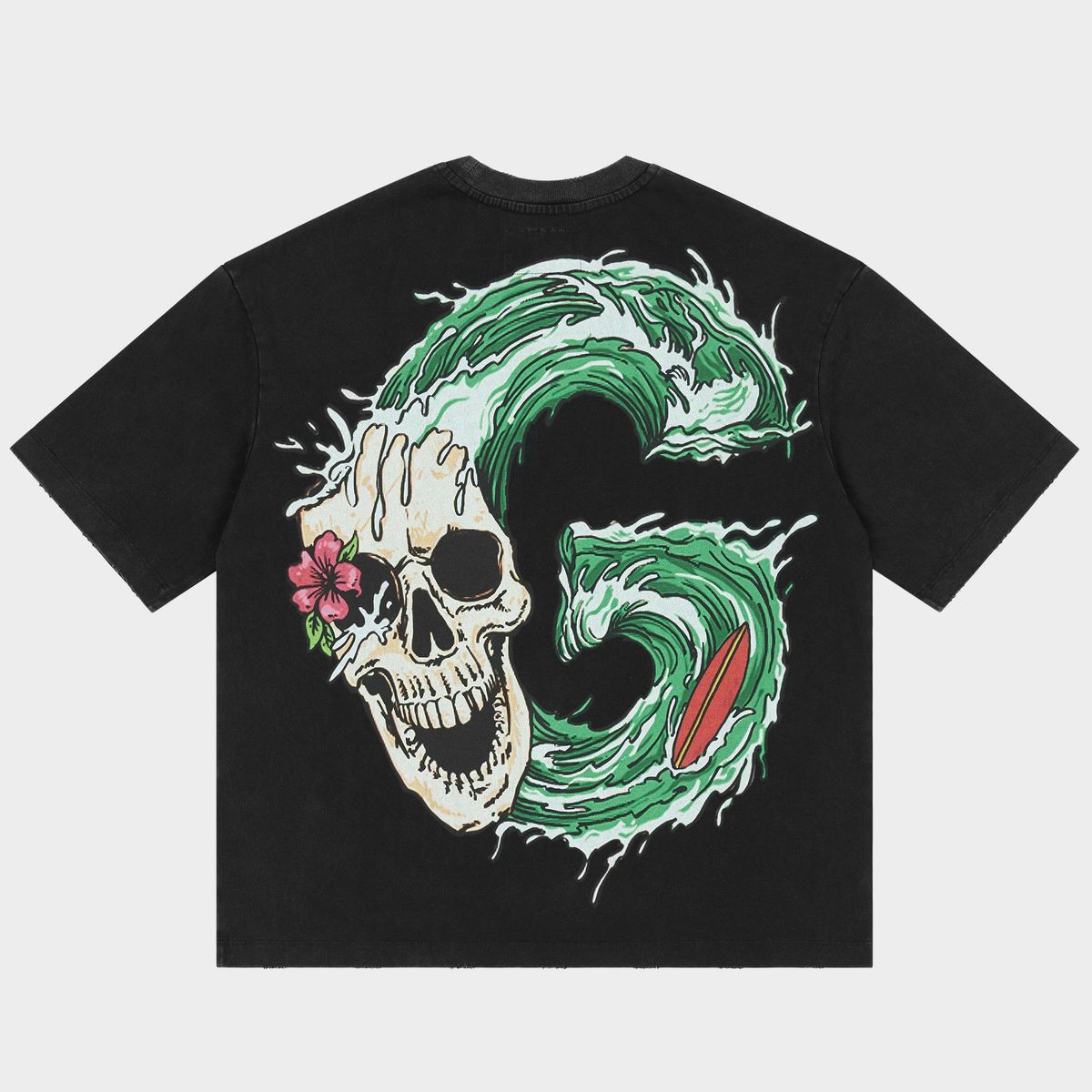Godspeed Tee Surfs Up Black