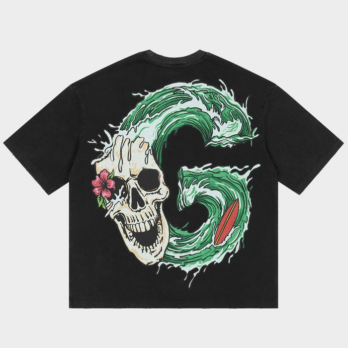 Godspeed Tee Surfs Up Black