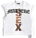 Matière De Dèsirs Tee White Cutoff Madonna