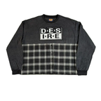 Bottega Desires Tee Black Hybrid Flannel