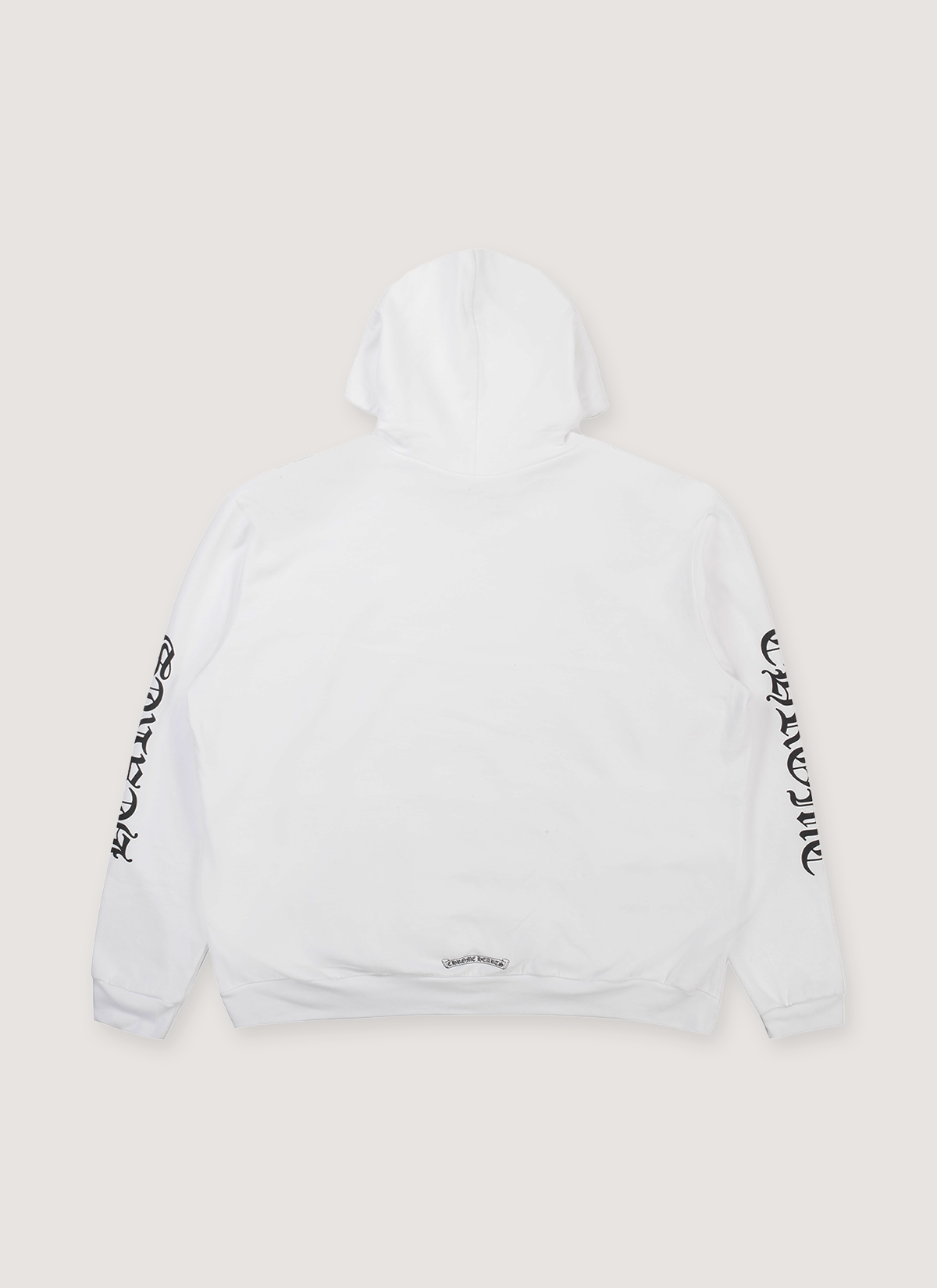 Chrome Hearts Hoodie Vertical Logo White