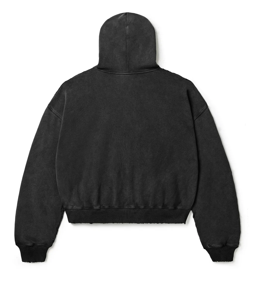 Vale Forever Hoodie Black Red Black Crest