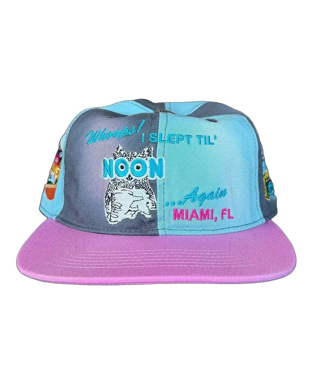 Triple Sevens Hat Night Owl Vice Pink Blue