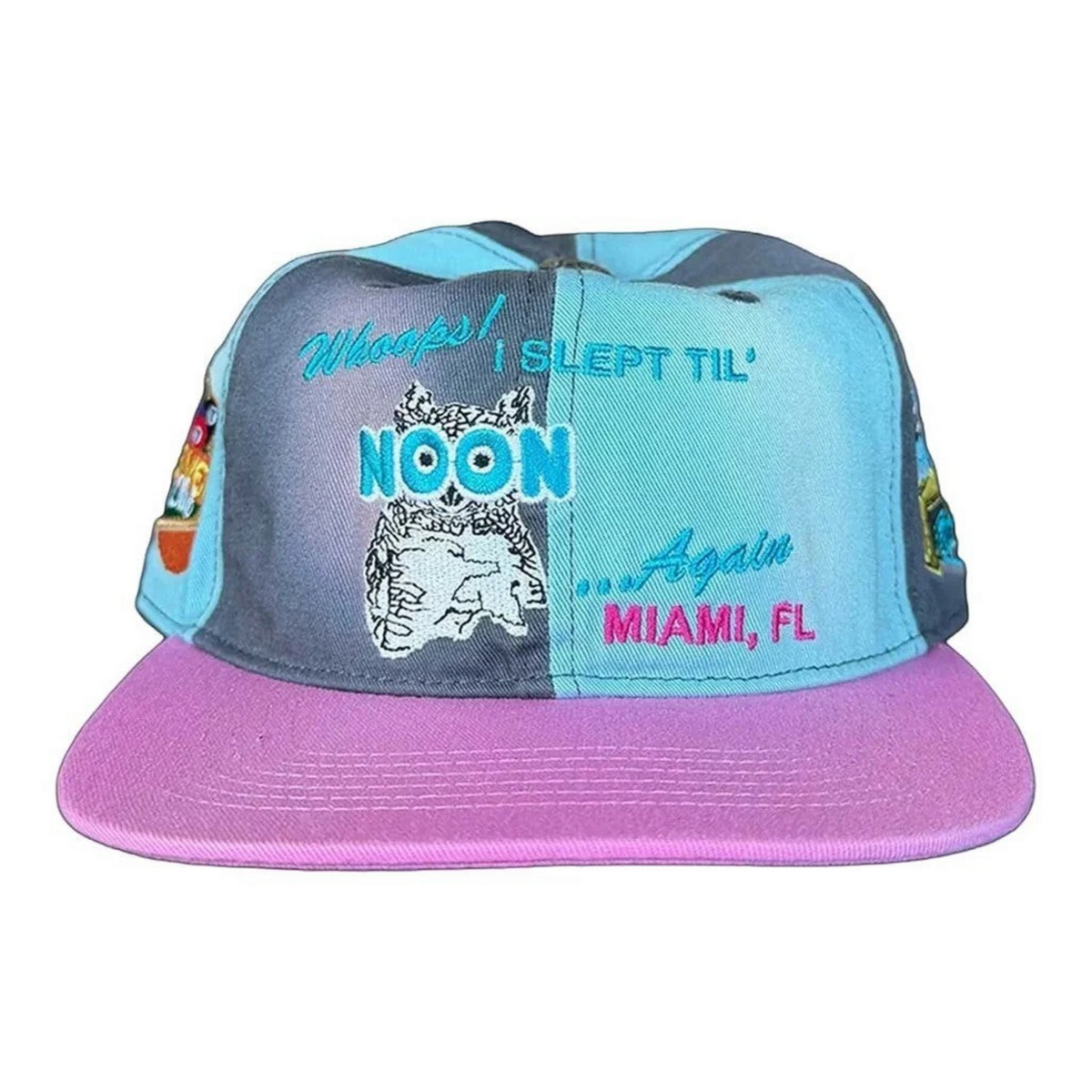 Triple Sevens Hat Night Owl Vice Pink Blue