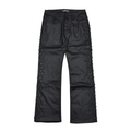 Vicious Jeans Black SIDE RHINESTONE FLARE BAGGY VC928