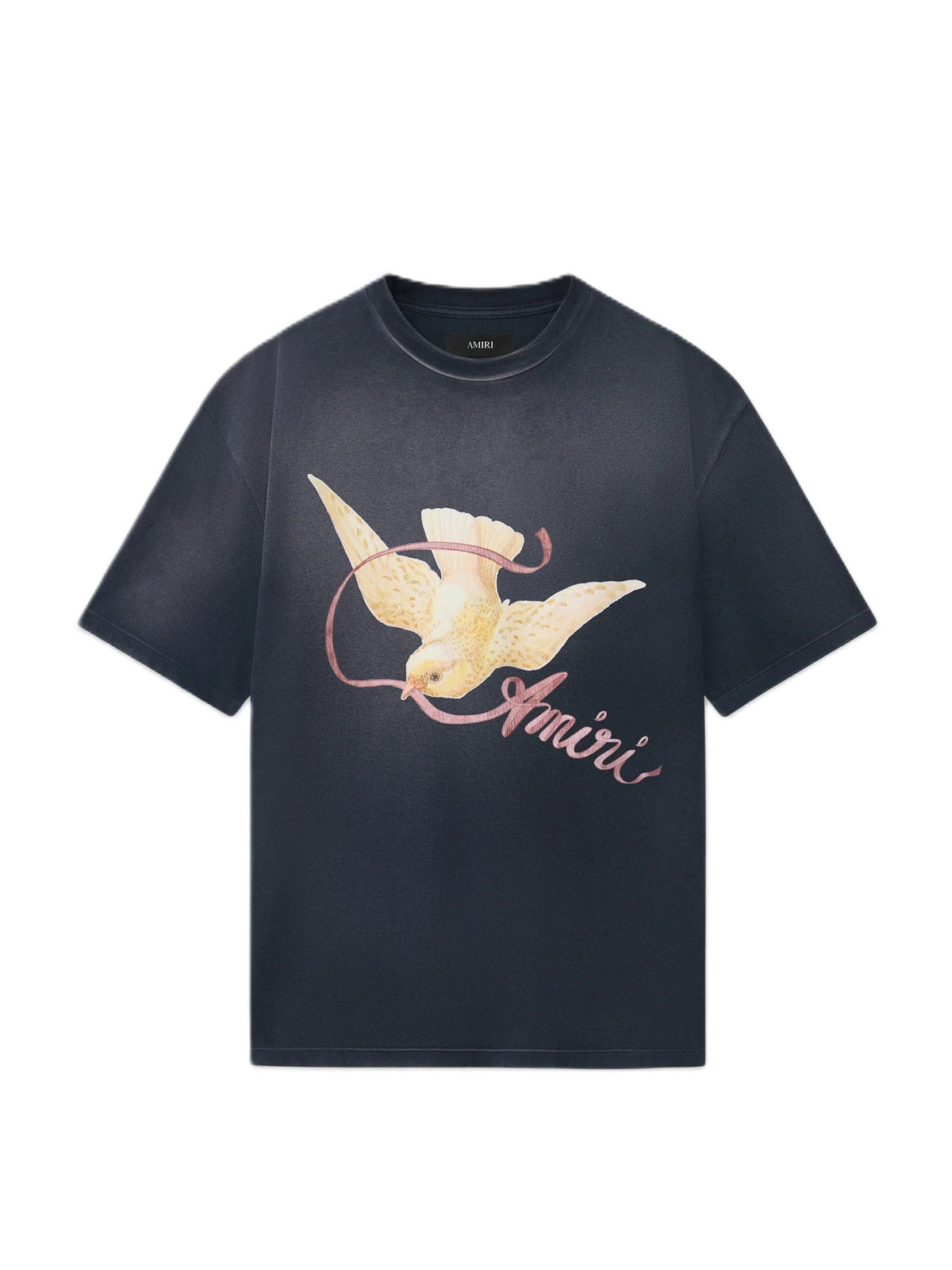 Amiri Tee Ribbon Black Oversized