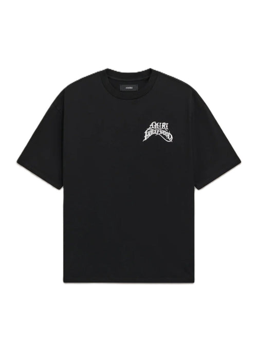 Amiri Tee Hollywood Logo Oversized