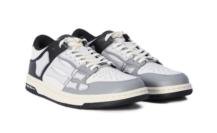 Amiri Skel Low Sneakers Black White Grey