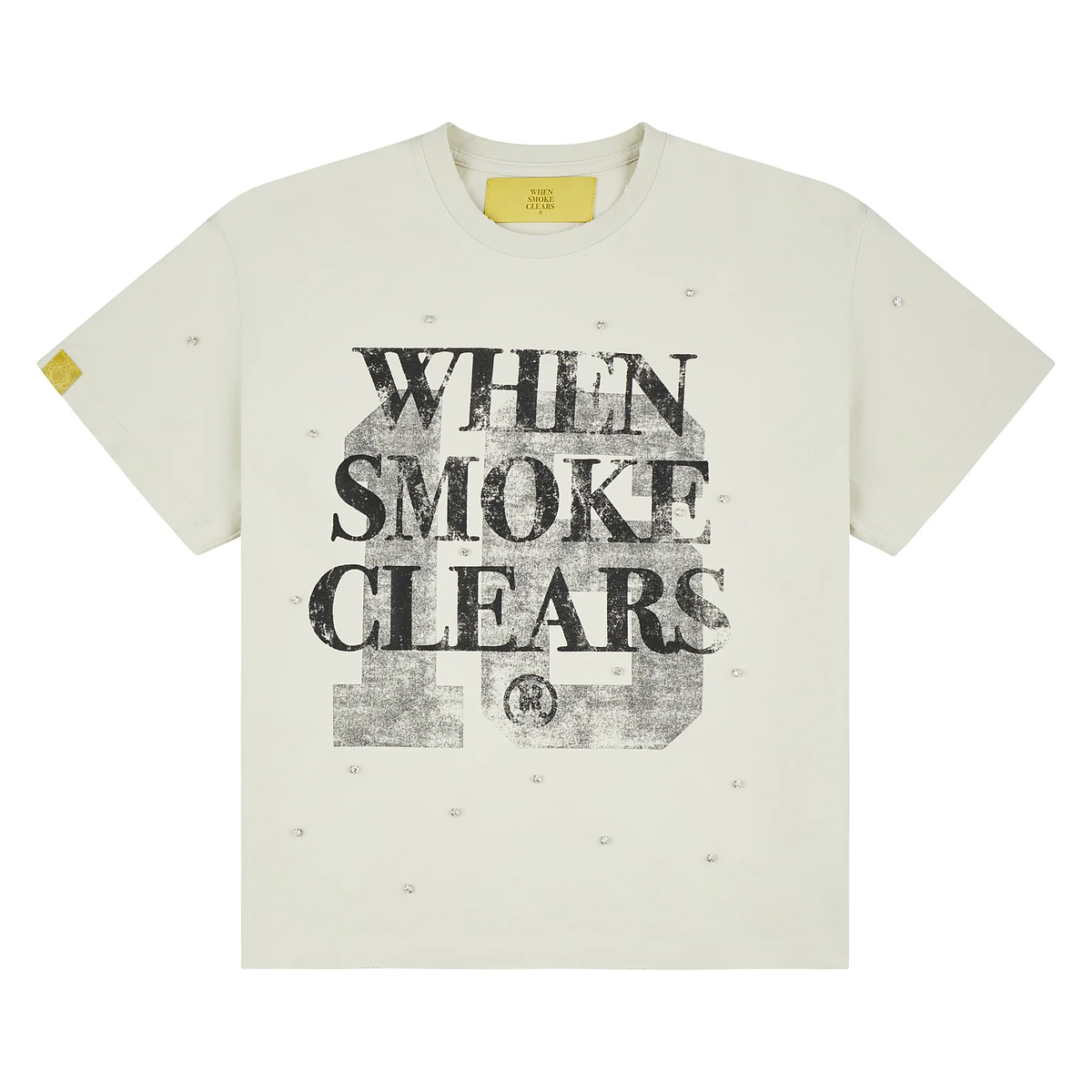 WSC Tee 16 Logo Vintage White Black