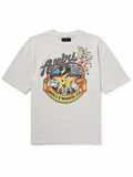 Amiri Tee Mr Hollywood Oversized White