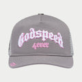 Godspeed Hat Gs Forever Trucker Grey Pink