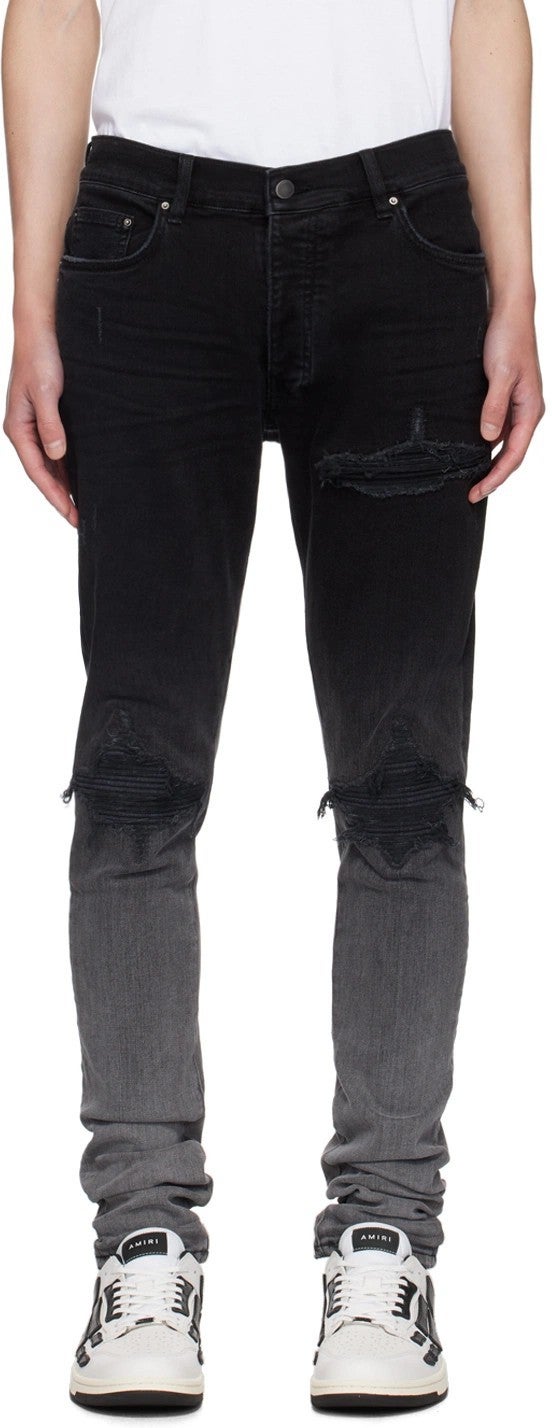 Amiri Jeans MX1 Gradient Black