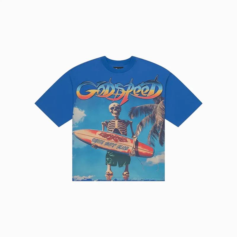 Godspeed Tee Miami Surf Club Blue