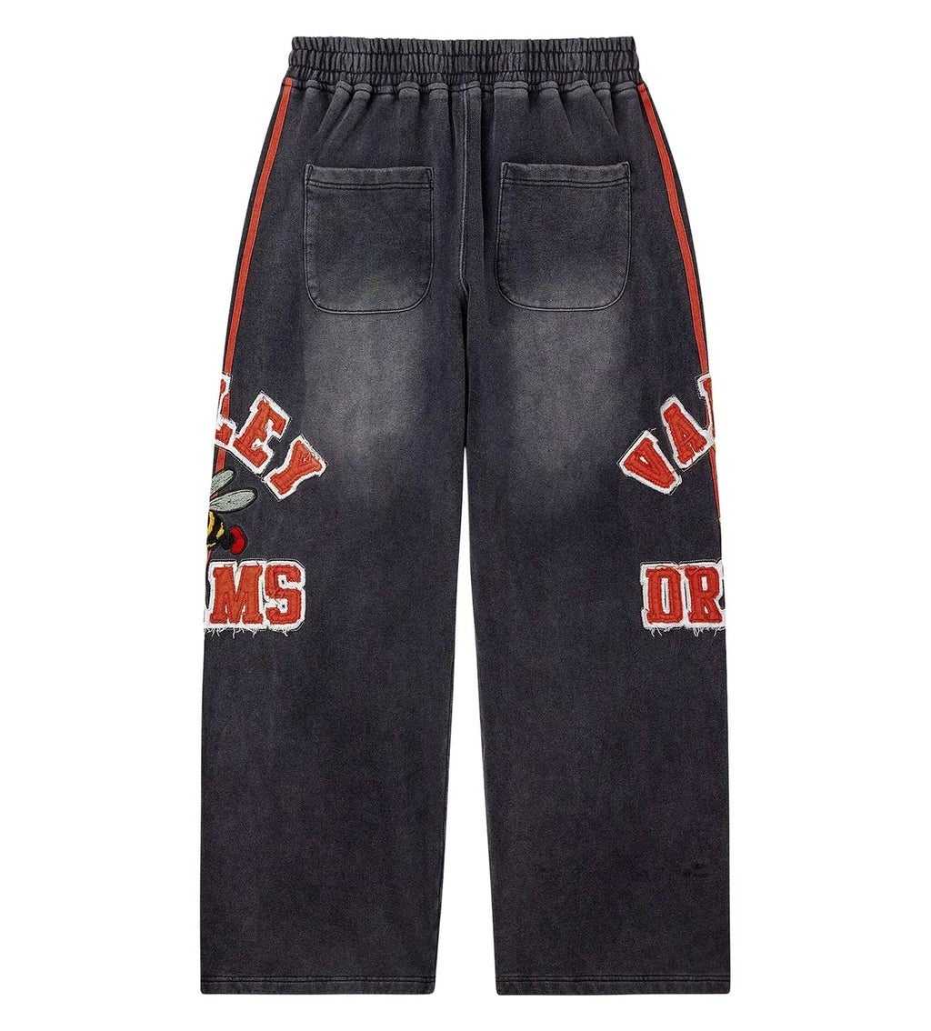 Vale Forever Sweatpants Black Red Anthem