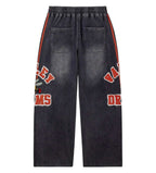Vale Forever Sweatpants Black Red Anthem