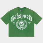 Godspeed Tee Victor Crest Green