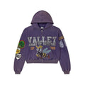 Vale Forever Hoodie Purple Army Zip Up