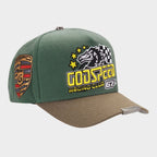 Godspeed Hat GRC Members Snapback Green Brown