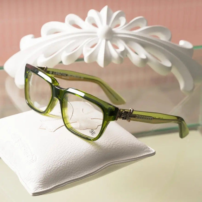 CHROME HEARTS Glasses VAGILLIONAIRE II DOLV DARK OLIVE