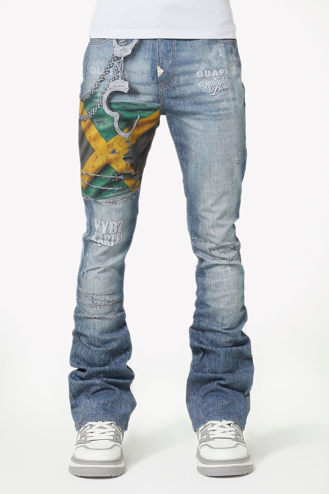 GUAPI JEANS BLUE World Boss Freedom Denim V1