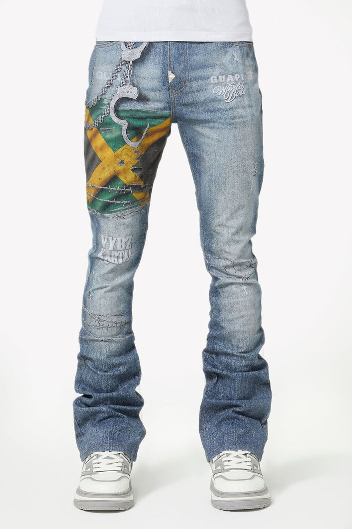 GUAPI JEANS BLUE World Boss Freedom Denim V1