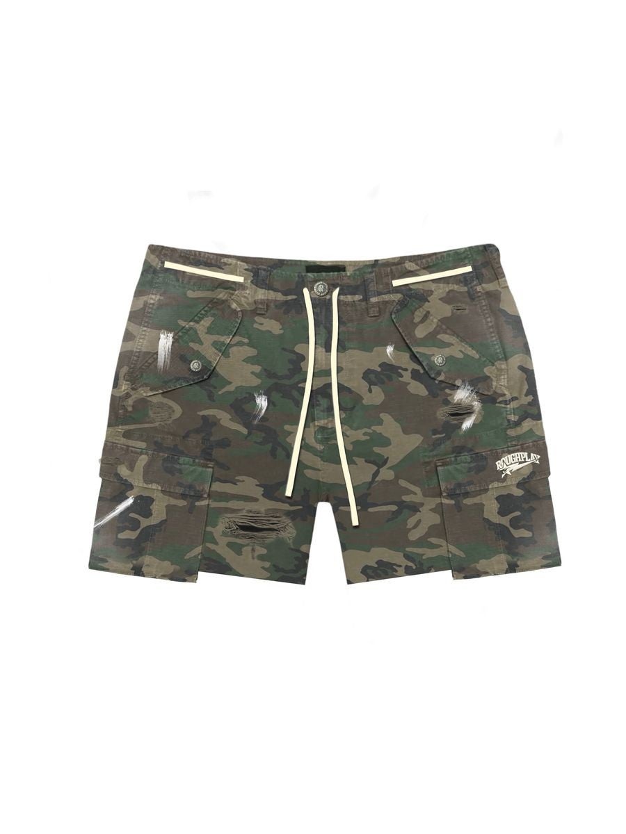 Roughplay Shorts Green Camo