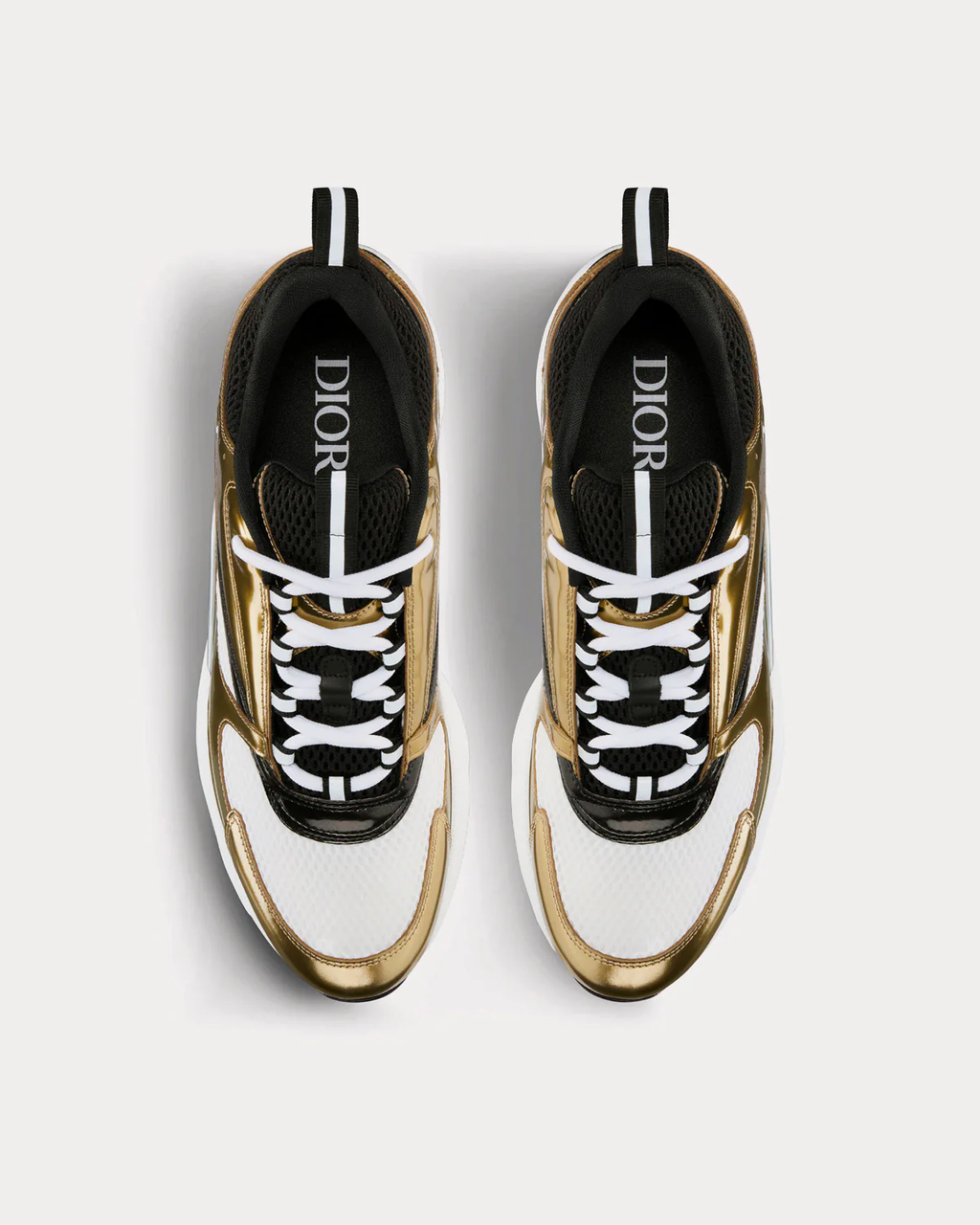 Dior B22 Sneakers White Gold