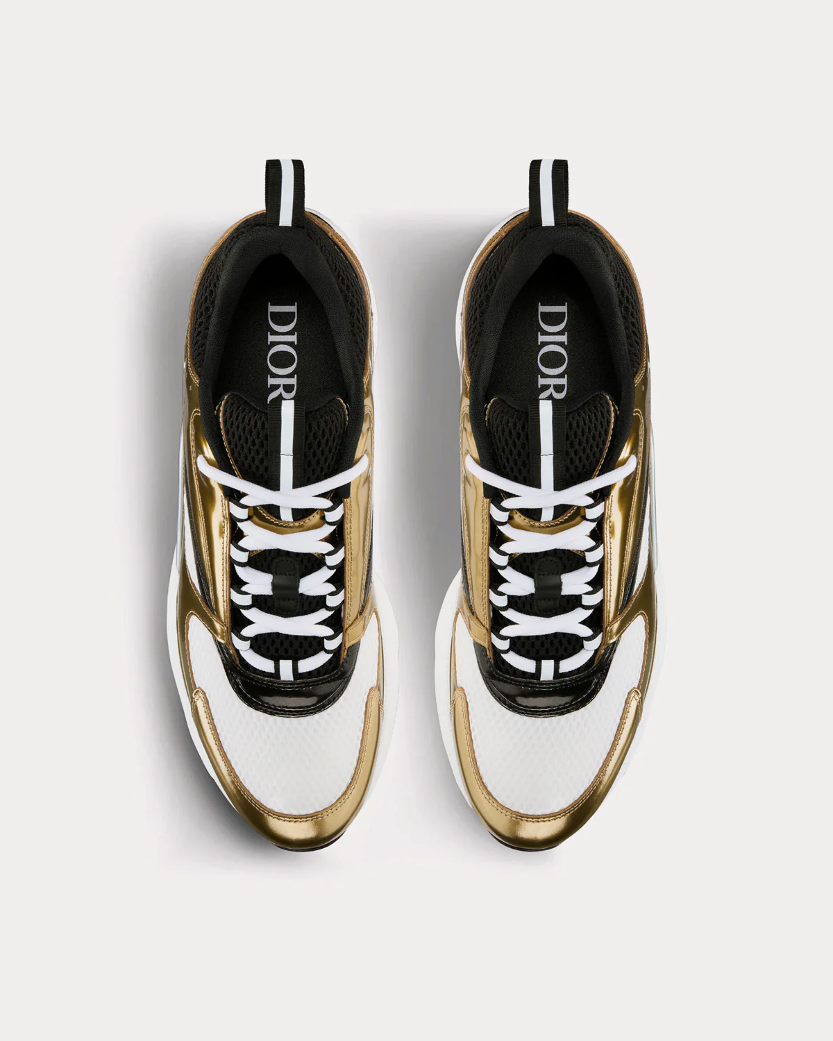 Dior B22 Sneakers White Gold