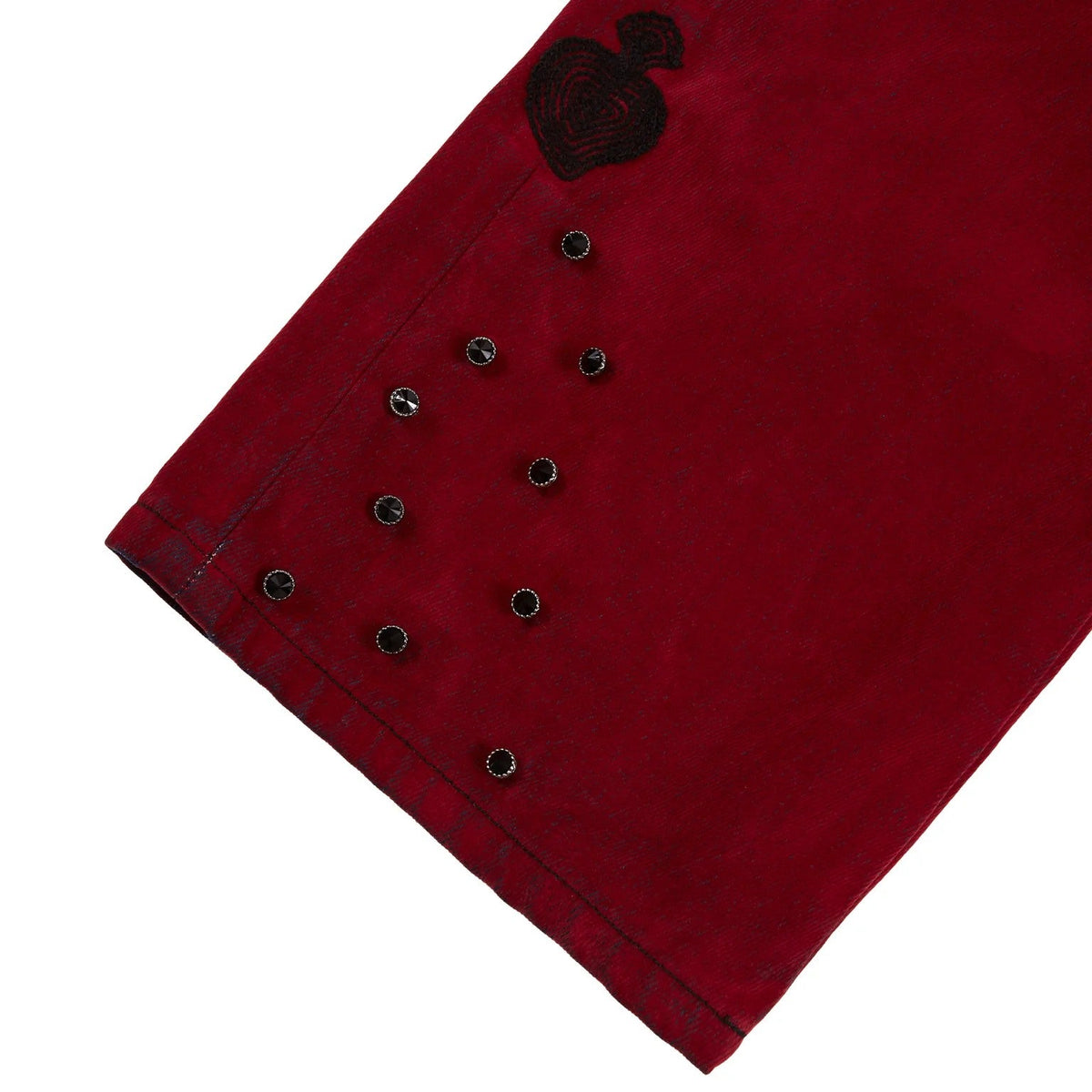 WSC Denim Chainstitch Velvet Red