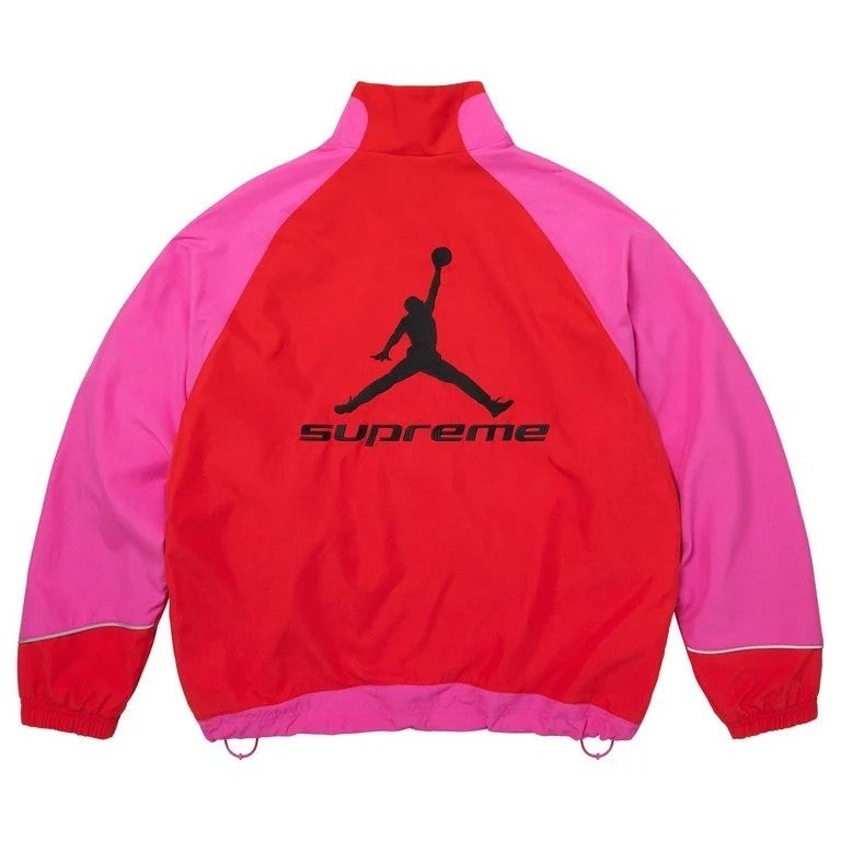 Supreme® Jordan® Track Jacket Pink