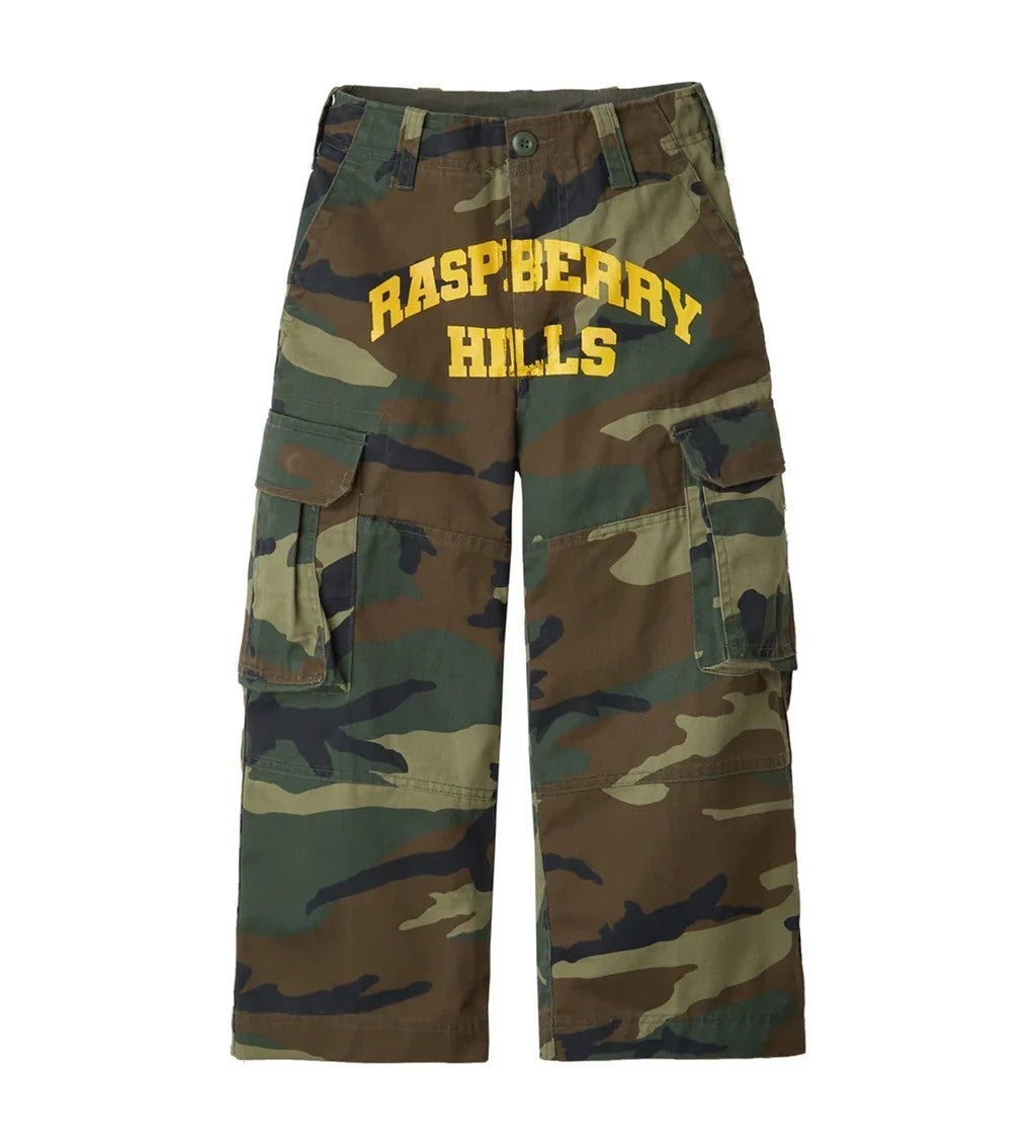 GV Gallery Army Camo Cargo Pants Green