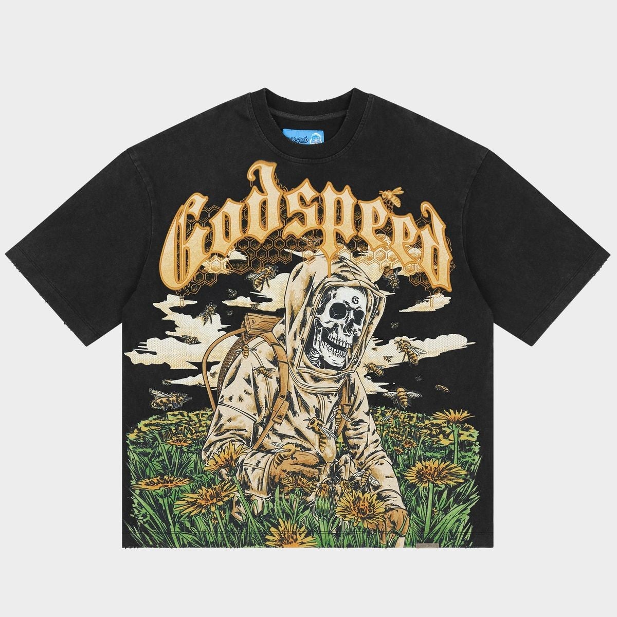 Godspeed Tee Save the Bees II NG Black