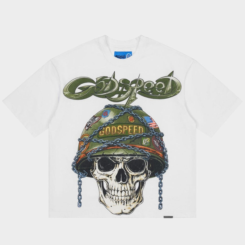 Godspeed Tee Badges of Honor II NG White