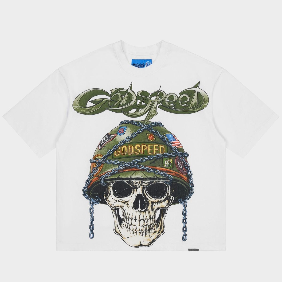 Godspeed Tee Badges of Honor II NG White