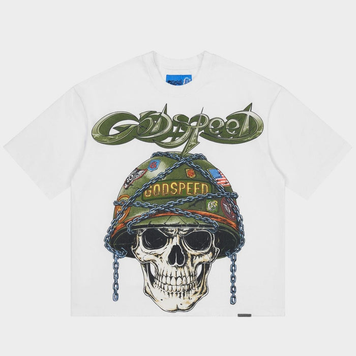 Godspeed Tee Badges of Honor II NG White