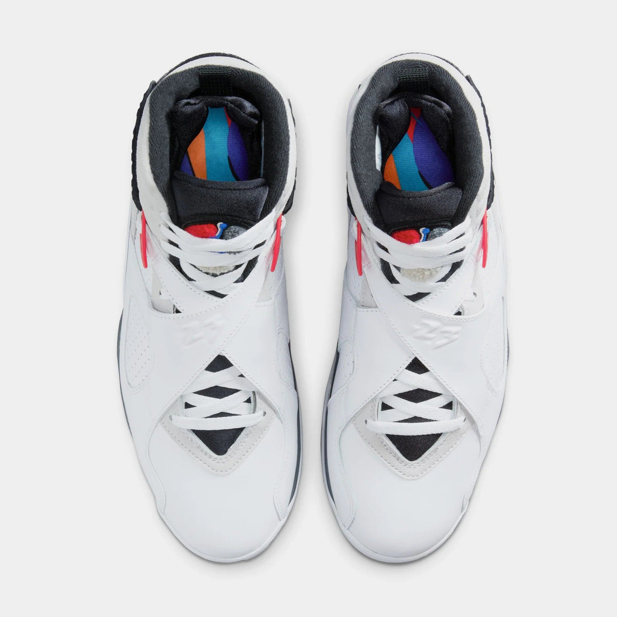 Jordan 8 Retro White And True Red Men's