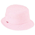 Supreme Hat Monogram Gingham Crusher Pink
