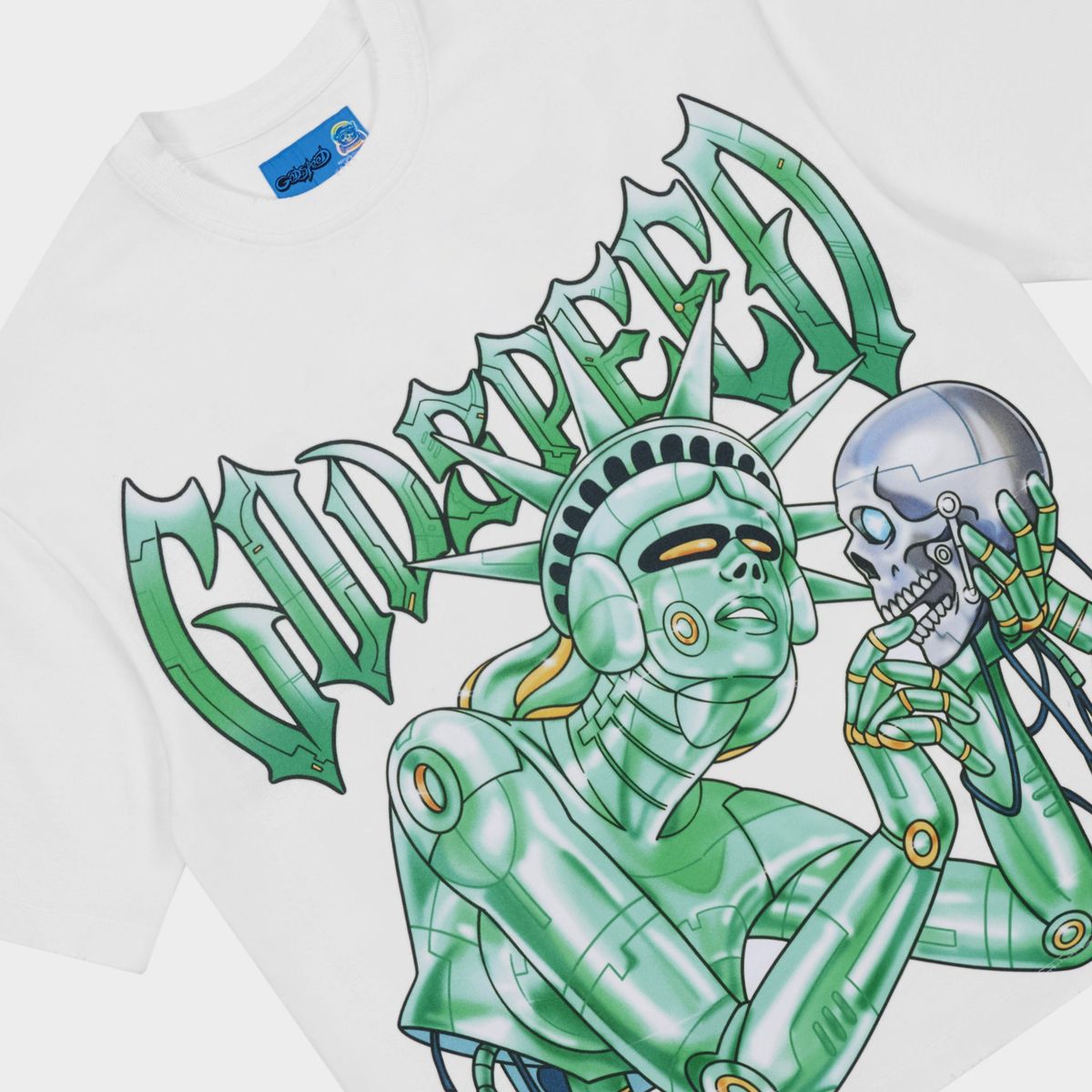 Godspeed Tee Freedoms Protocol NG White
