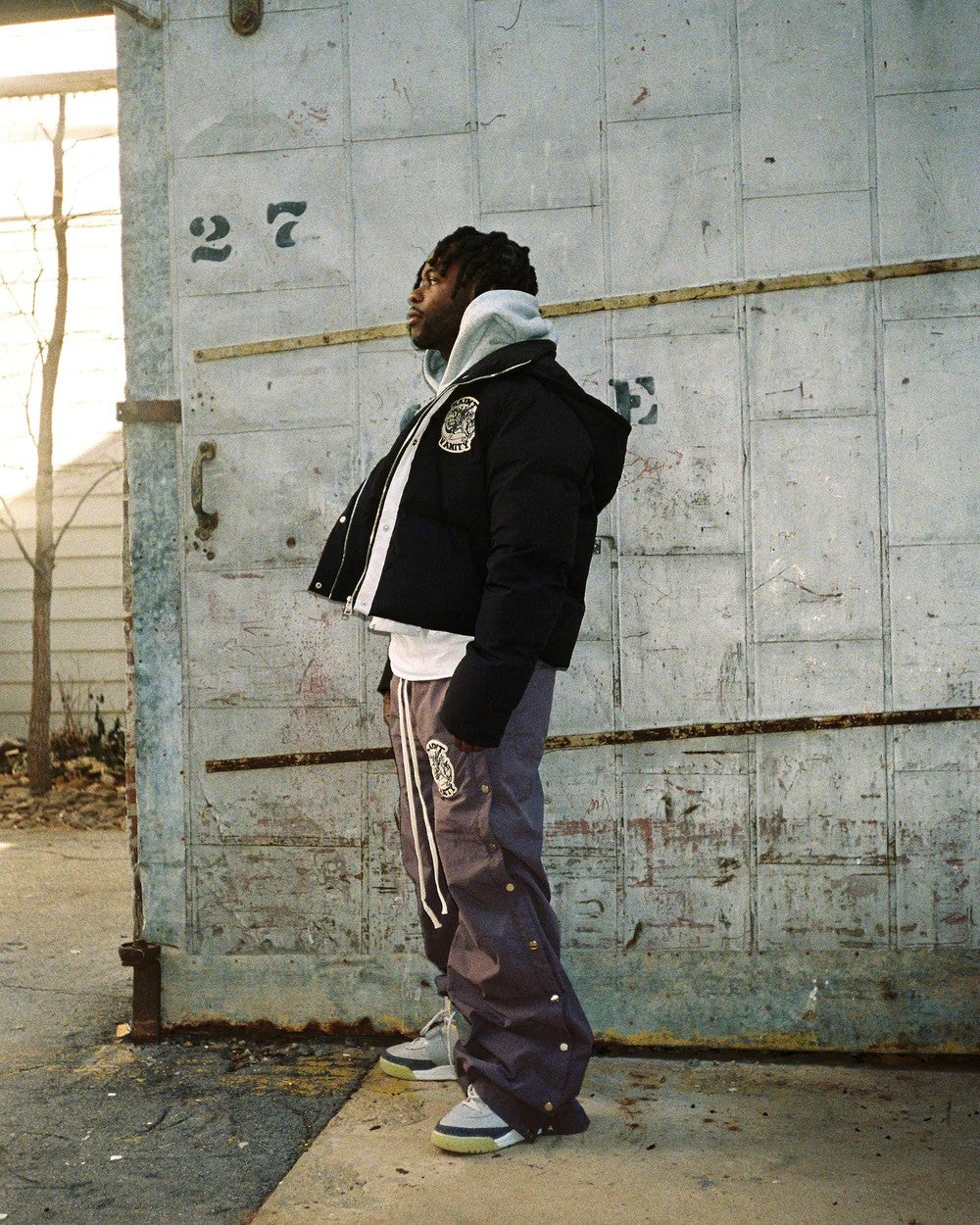 Saint Vanity Puffer Jacket Black