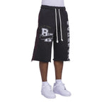 Boredom Kills Shorts Collegiate Faded Black