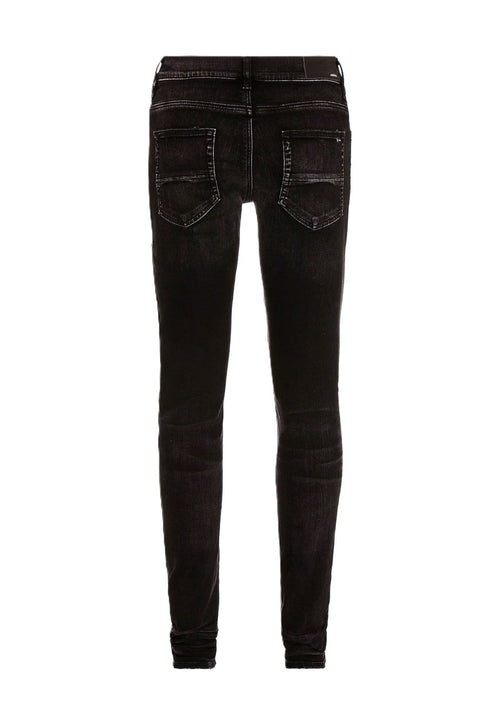 Amiri Jeans Mx1 Black Aged Camo Patch