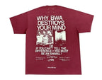 Better With Age Monet Tee Assorted Maroon