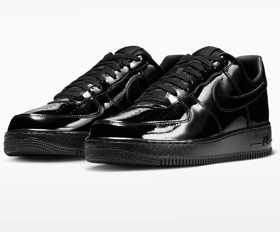 Nike Air Force 1 Low Patent Leather Premium Black