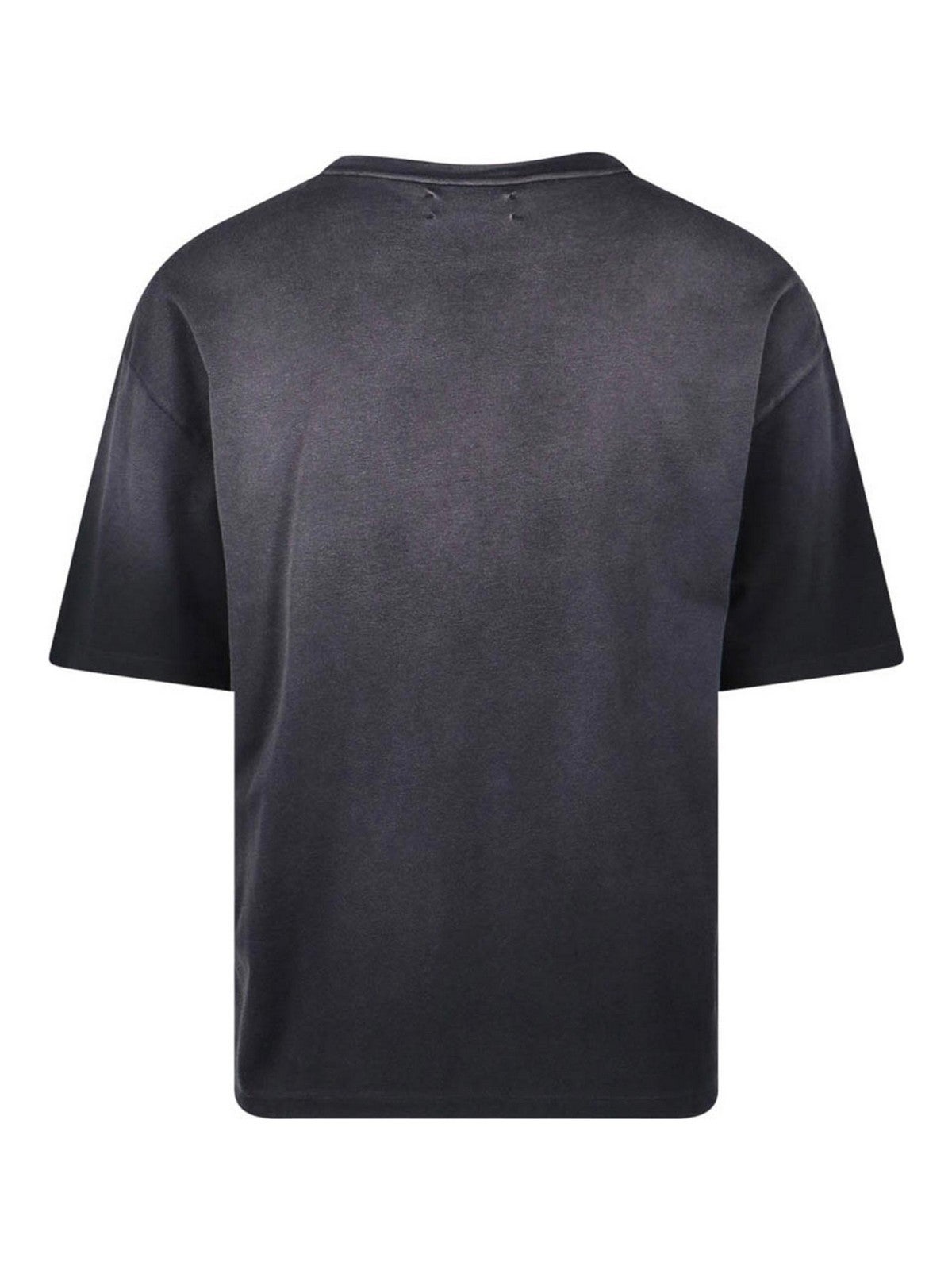Amiri Tee Spliced Logo Black
