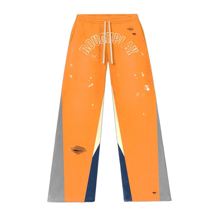 Roughplay Sweatpants Orange Blue